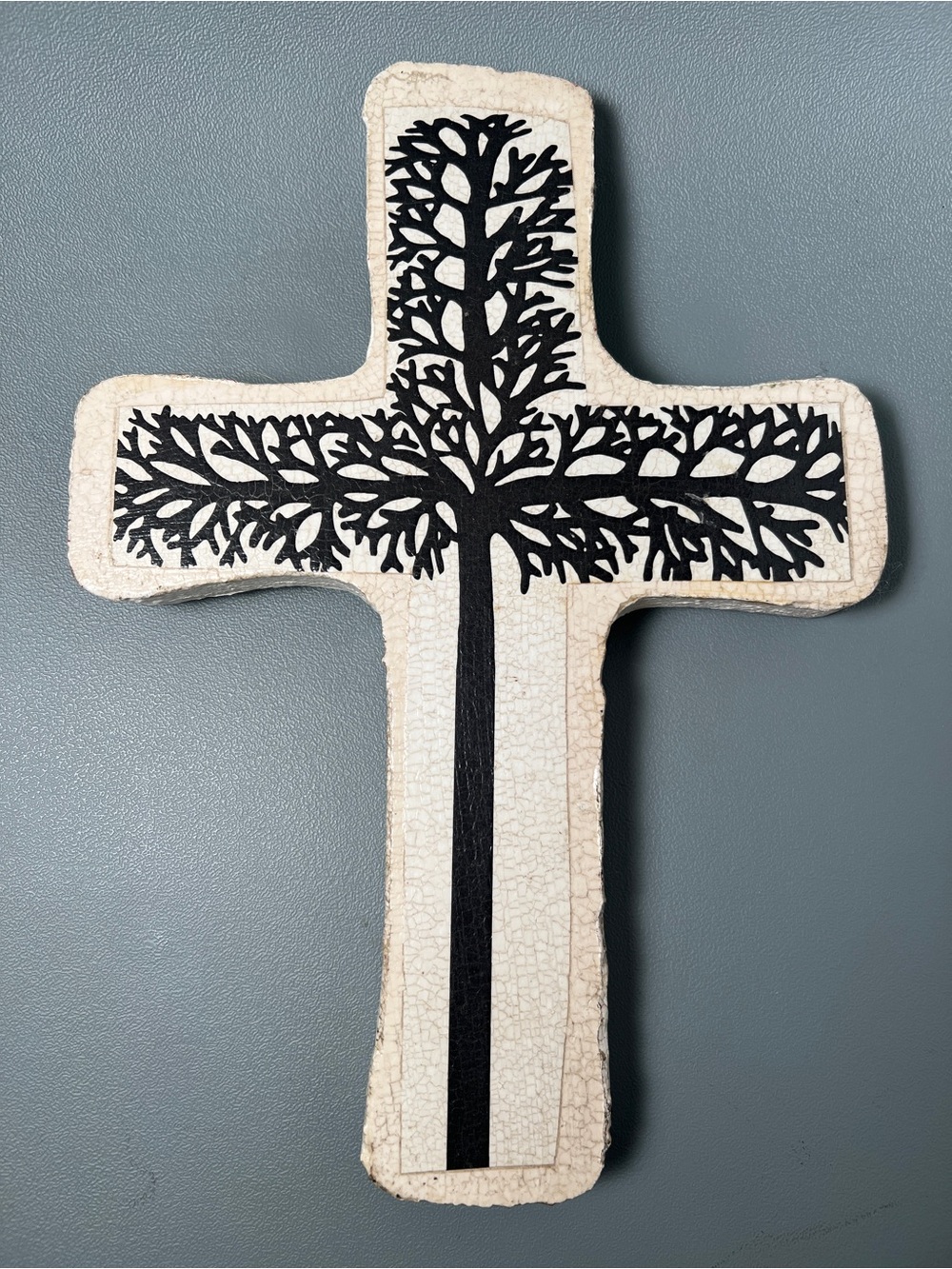 Tom & Peggy Tree of Life Ceramic Wall Cross
